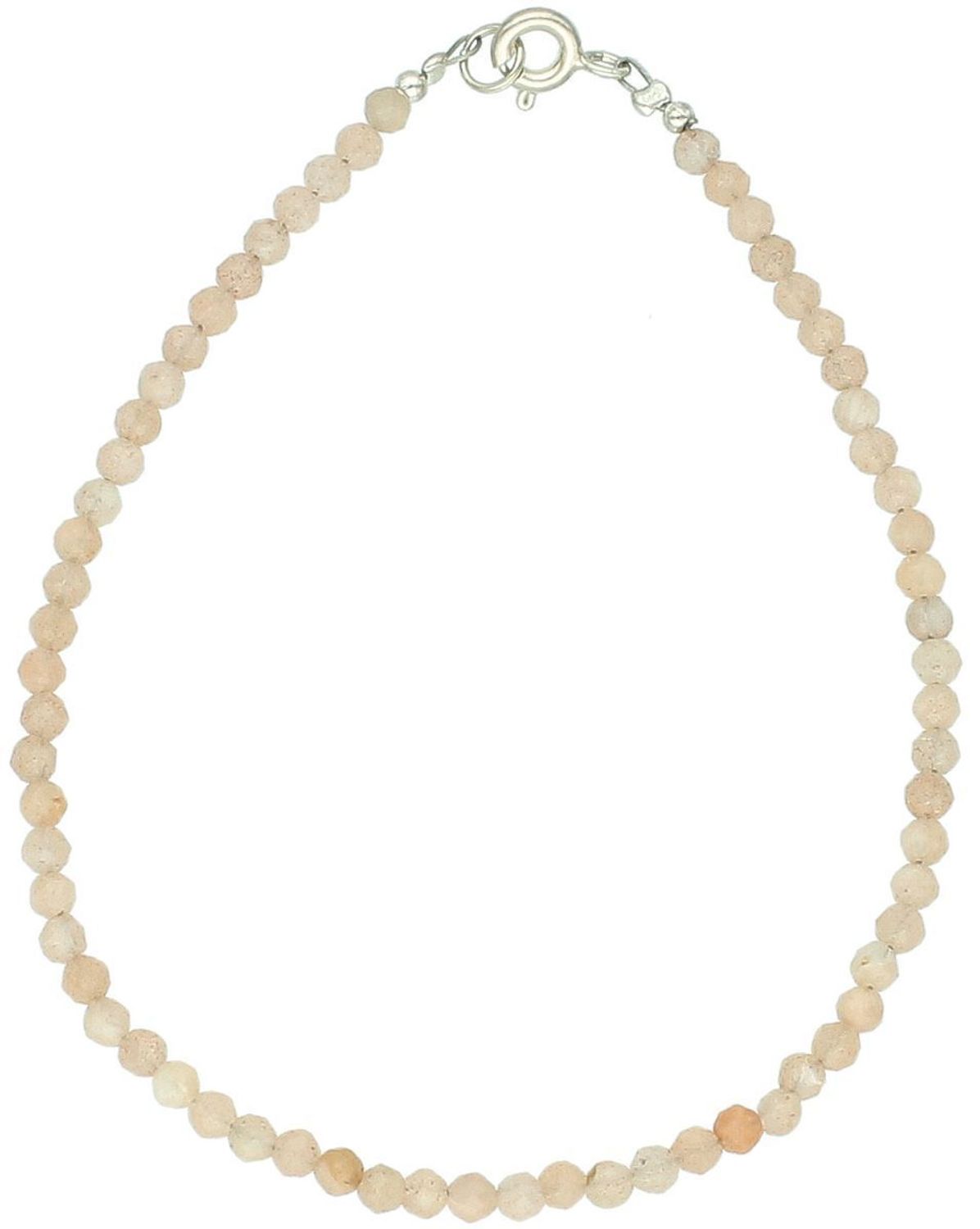 Delikatna bransoletka damska ze srebra 925 DIA-BRA-13115-925 z kamieniem słonecznym 2 mm. Długość 18 cm, waga 1,70 g. Naturalny blask i elegancja na każdą okazję.1.jpg