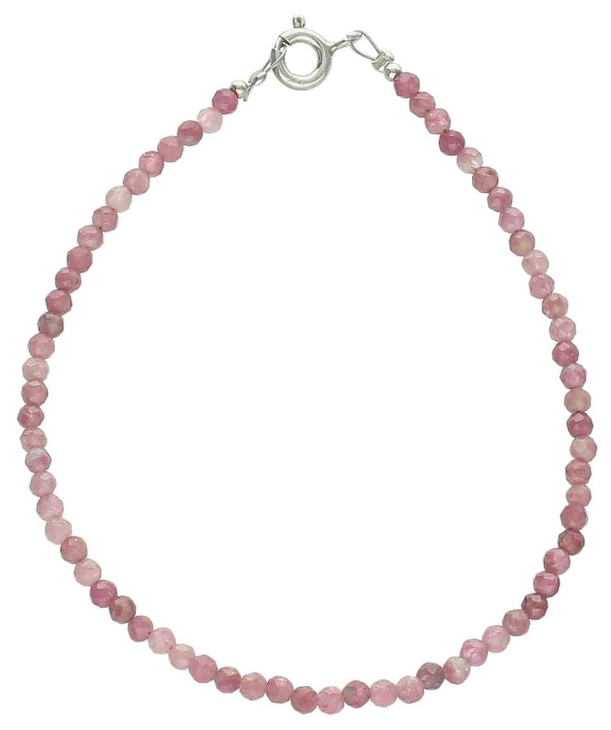 Bransoletka damska ze srebra 925 z turmalinem arbuzowym. Lekka, delikatna i naturalna – idealna do codziennych i eleganckich stylizacji.1.jpg