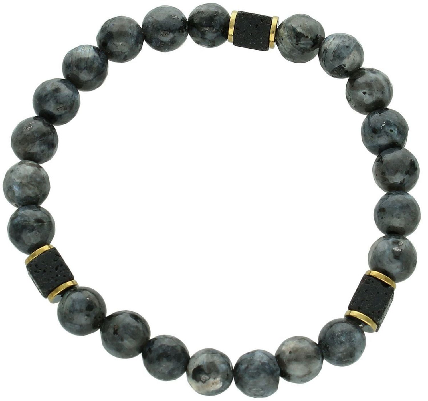 Bransoletka męska z czarnego labradorytu DIA-BRA-13243-INNE  Styl i wewnętrzna siła bra.jpg