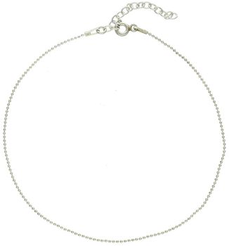 Srebrna bransoletka na nogę z kuleczkami - DIA-BRA-13259-925.jpg