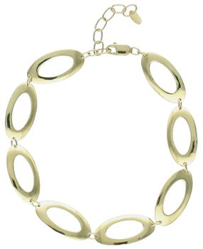 Elegancka bransoletka złota próby 585, model DIA-BRA-13680-585. Owalne oczka, długość 17 cm (+3 cm), wielkość elementu 2,0 x 1,0 cm, waga 28 gram. Idealna na prezent i do codziennego noszenia.1.jpg