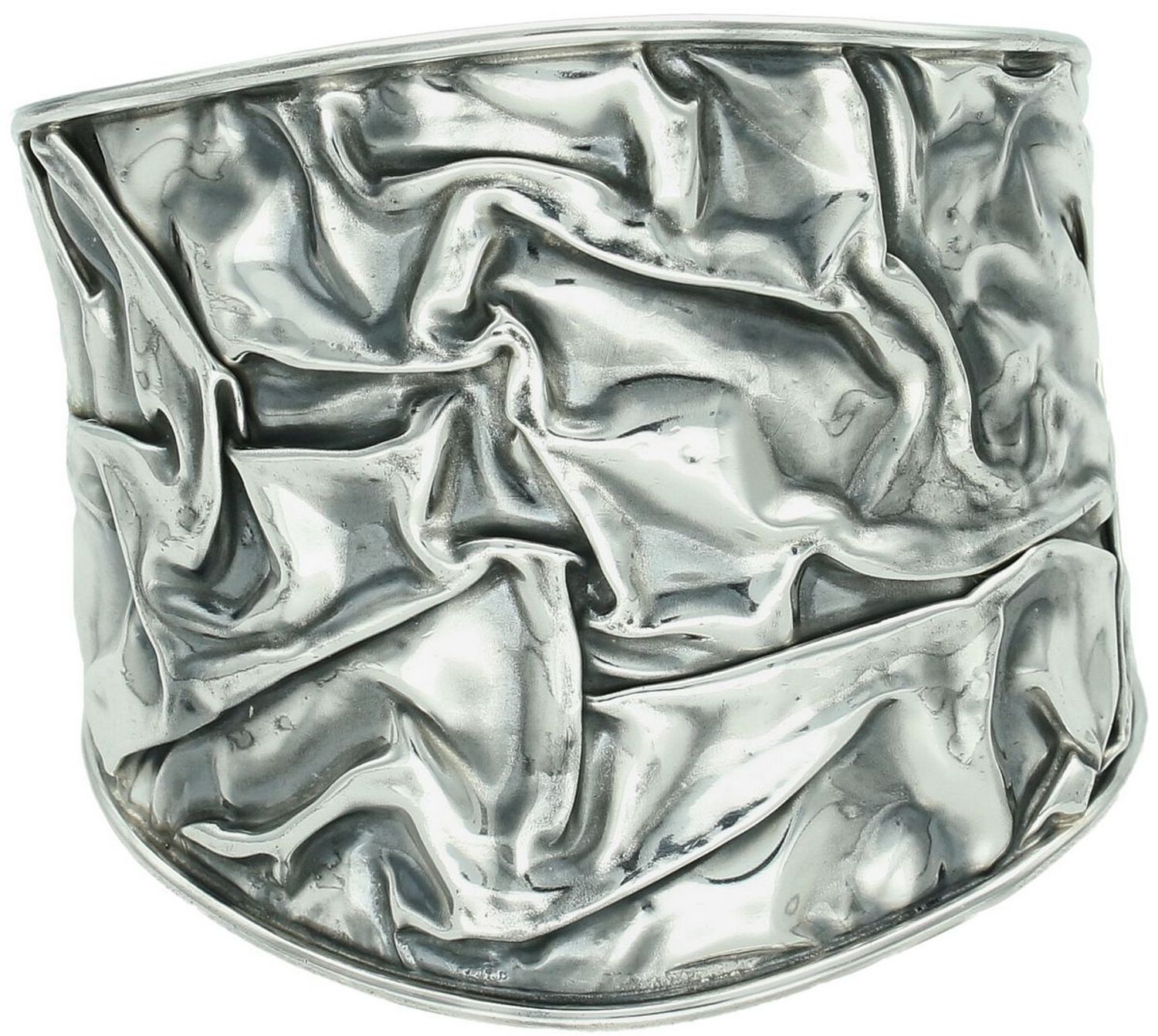 Szeroka damska bransoletka srebrna próby 925, sztywna z oryginalnym wzorem. Stylowy i trwały dodatek na co dzień i wyjątkowe okazje.11.jpg