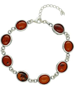 Srebrna bransoletka 925 z bursztynem koniakowym.jpg