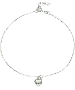 Srebrna delikatna bransoletka na nogę z serduszkiem 925 – rozmiar 26.jpg