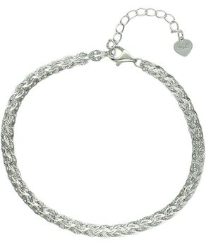 Srebrna bransoletka pleciona – elegancki szeroki splot 0,8 cm + regulacja.jpg