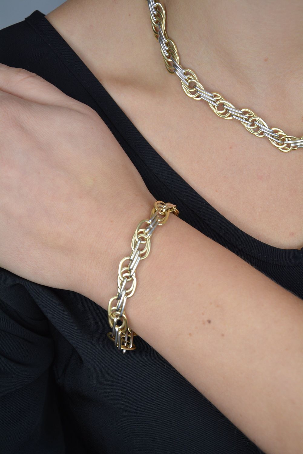 Złota bransoletka 585 'Plątanina uczuć' DIA-BRA-1414-585.jpg