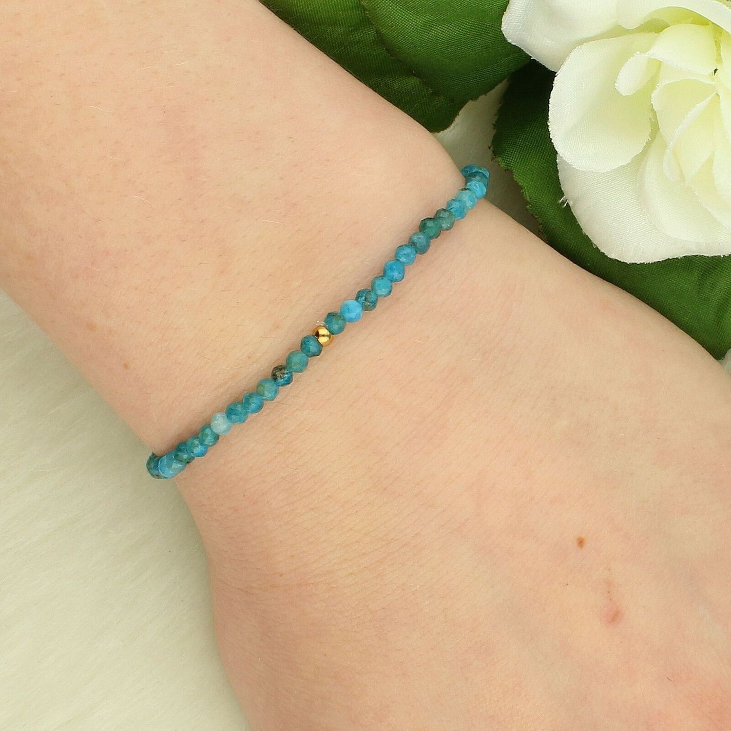 Bransoletka z jadeitu morganitowego na żyłce – naturalna biżuteria damska.jpg