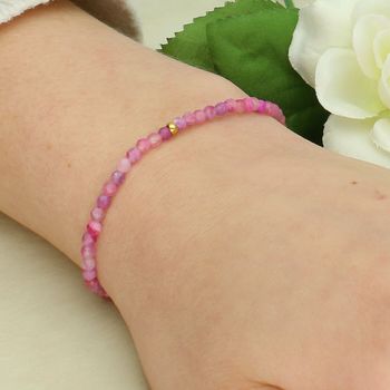 Bransoletka z różowego turmalinu – elegancka biżuteria z naturalnych kamieni..jpg