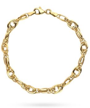 Złota bransoletka 585 GRANDE diamentowana – elegancka bransoletka damska.jpg
