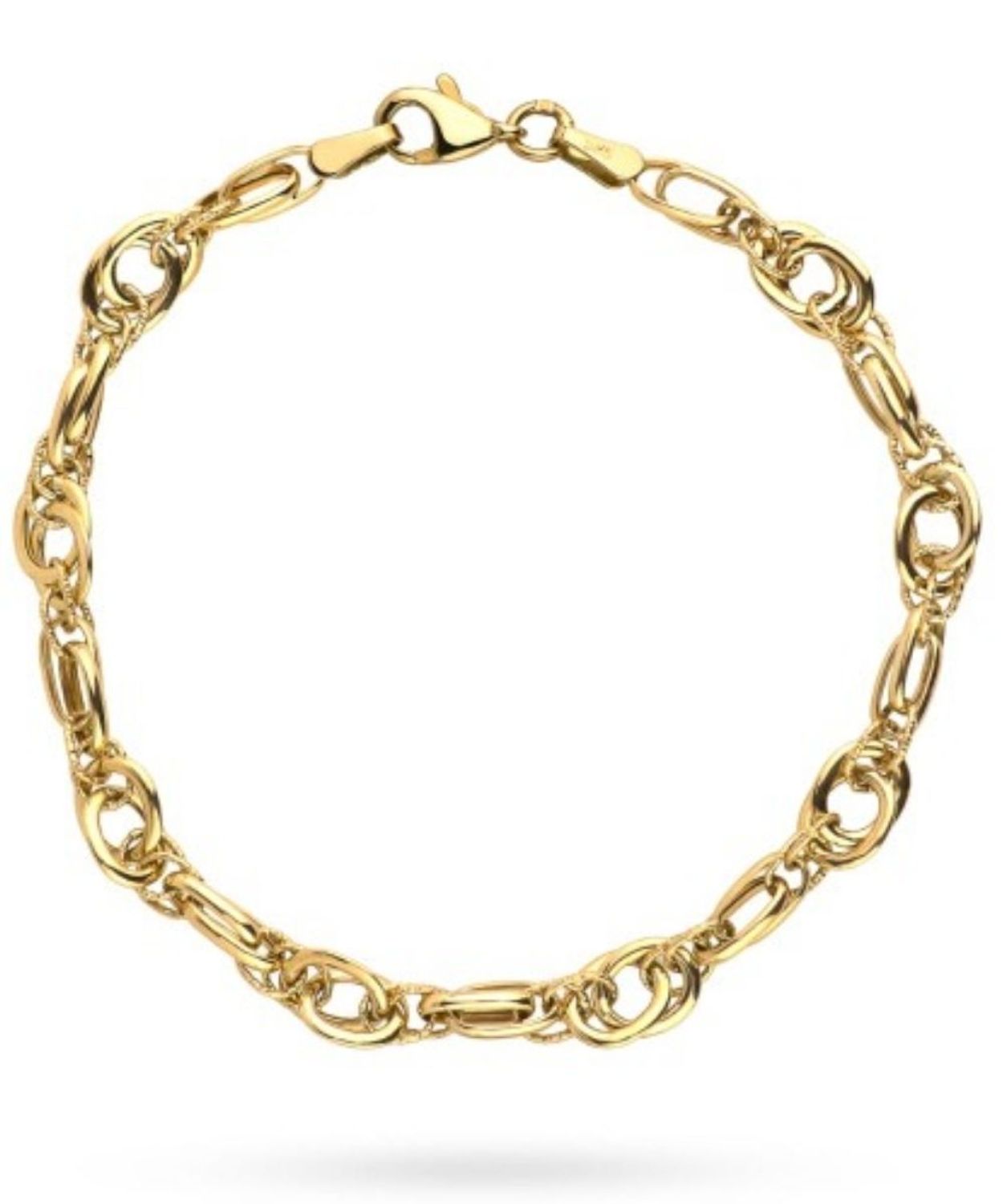 Złota bransoletka 585 GRANDE diamentowana – elegancka bransoletka damska.jpg