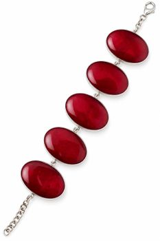 Bransoletka damska srebrna 925 z koralowcem – elegancka bransoletka 20 cm z zapięciem przekładany (1).jpg
