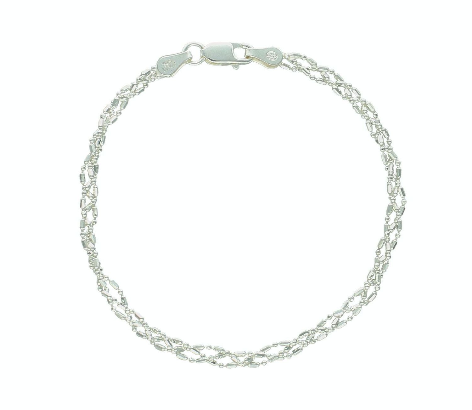 Srebrna bransoletka damska 925 ozdobny splot DIA-BRA-1585-100-925 (2).jpg