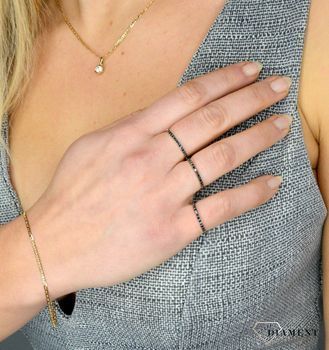 Bransoletka złota damska Gucci 585 DIA-BRA-1805-585 Wyjątkowe bransoletki. Złote Bransoletki (4).JPG
