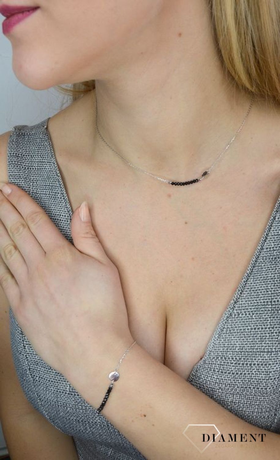 Bransoletka srebrna gładkie kółeczko 925 DIA-BRA-2305-925.jpg