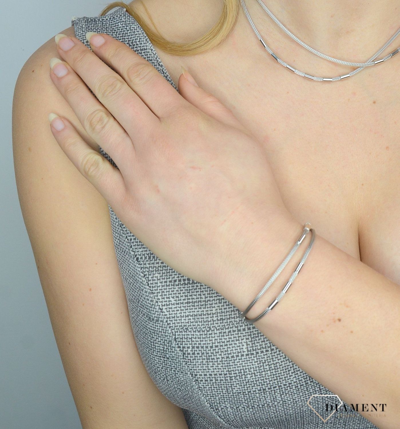 Srebrna bransoletka z blaszkami DIA-BRA-2864-925.jpg