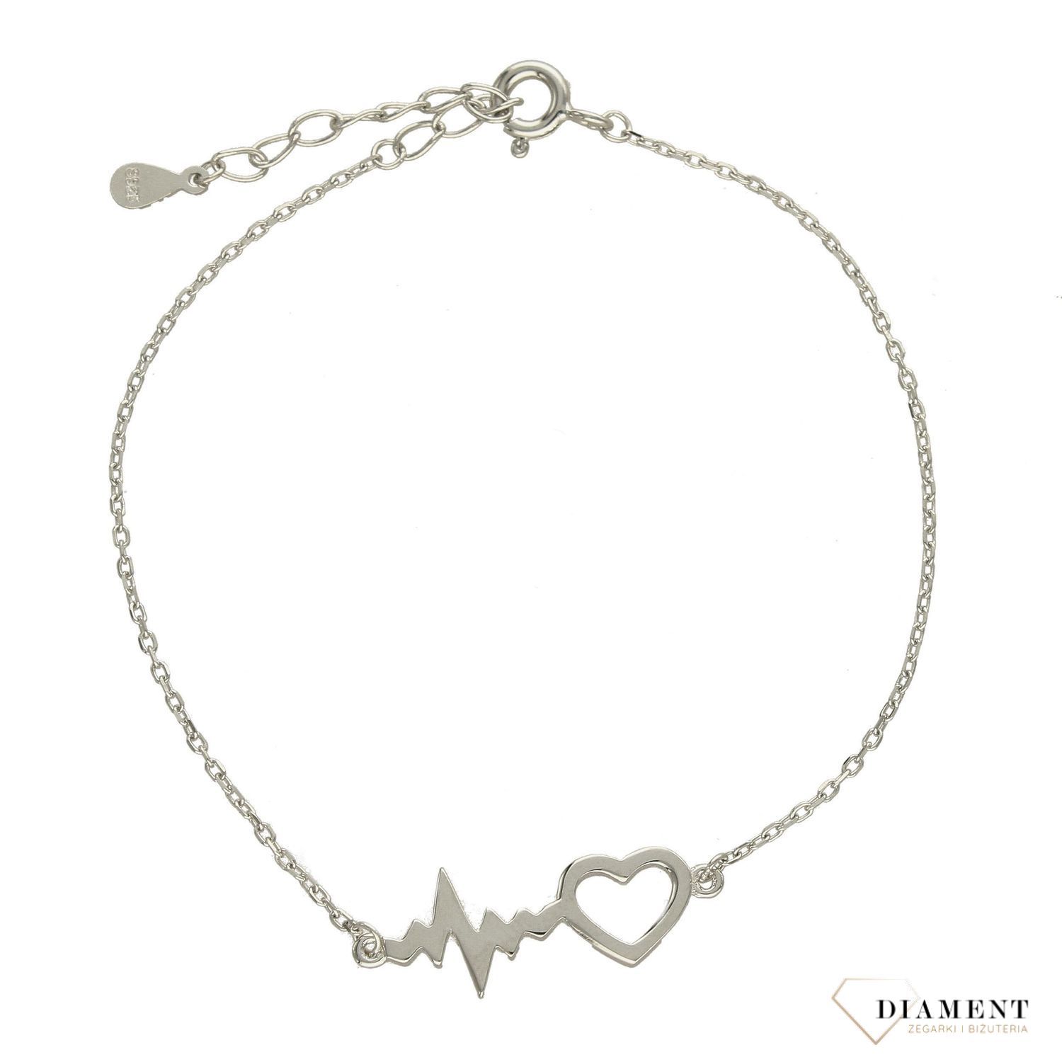 Srebrna bransoletka celebrytka linia życia, serce DIA-BRA-3560-925 (1).jpg