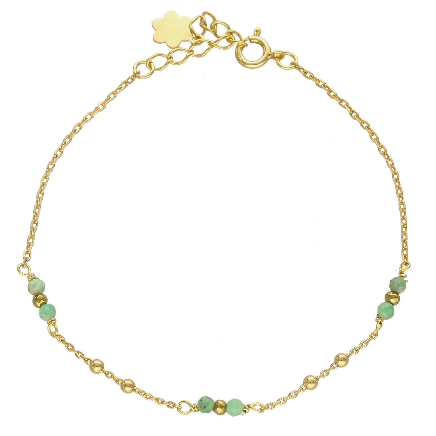 Bransoletka damska z kamieniami naturalnymi szmaragd DIA-BRA-3994-925.jpg