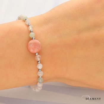 Bransoletka damska z kamieniami naturalnymi morganit, opal DIA-BRA-4009-925 (1).jpg