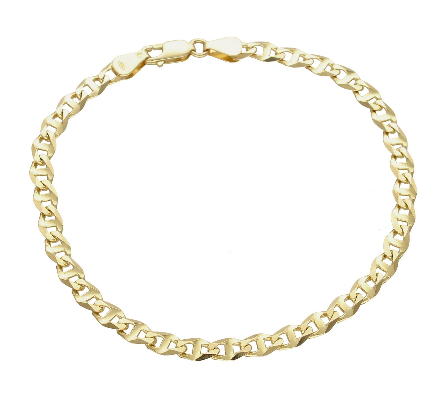 Złota bransoletka męska Gucci 5 mm DIA-BRA-4532-585. Złota bransoletka męska Gucci 5 mm.  Splot jest bardzo charakterystyczny i elegancki, lubiany zarówno przez panie, jak i panów (1).jpg