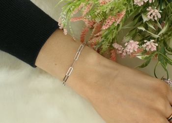 Elegancka bransoletka damska ze srebra próby 925, splot spinaczowy, długość 17 cm + 3 cm, waga 2,70 g, zapięcie na karabińczyk. Idealna na prezent.3.jpg