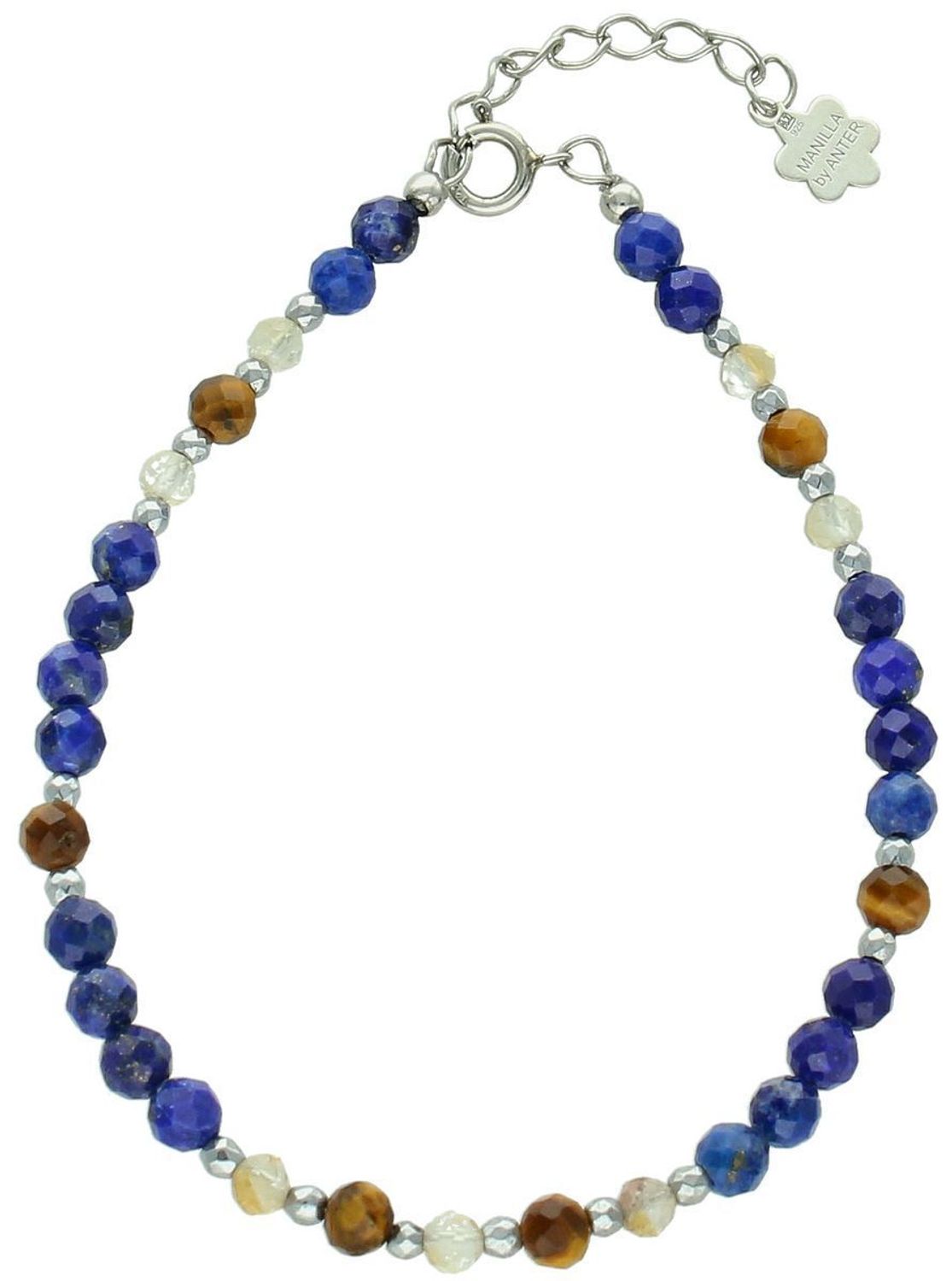 Bransoletka szczęścia znaku zodiaku- Panna lapis, cytryn, tygrysie oko DIA-BRA-4855-925. Urokliwa bransoletka składająca się z drobnych kamieni naturalnych dla znaku zodiaku- 1.jpg