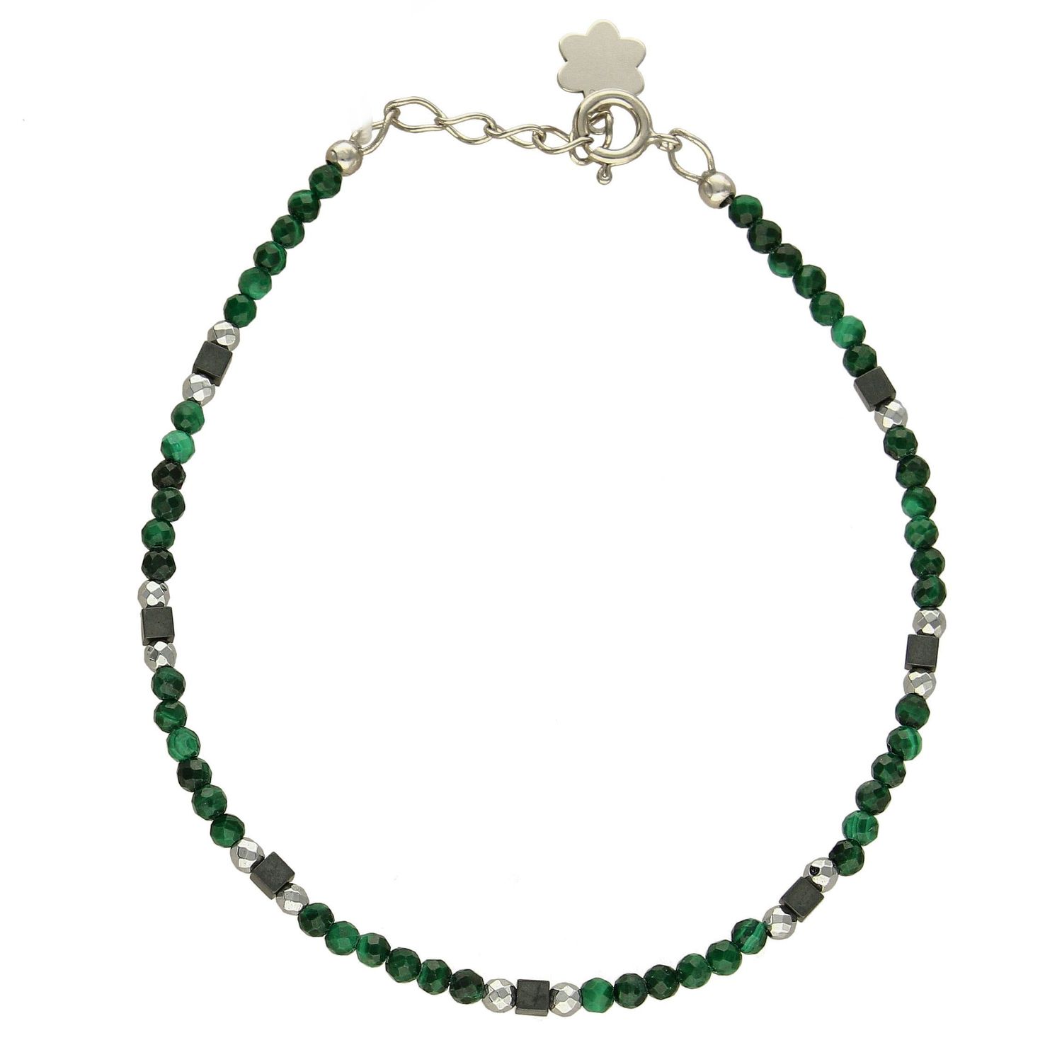 Bransoletka kamienie naturalne hematyt, malachit DIA-BRA-4890-925 (1).jpg