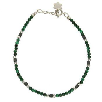 Bransoletka kamienie naturalne hematyt, malachit DIA-BRA-4890-925 (1).jpg