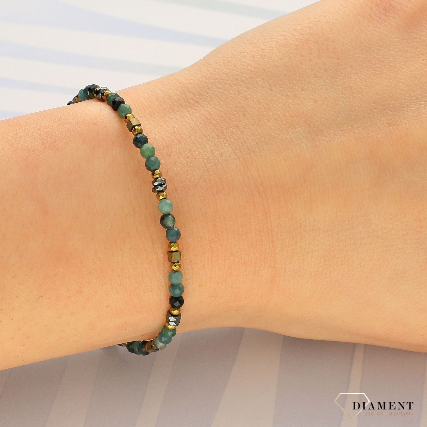 Bransoletka damska kamienie naturalne turmalin DIA-BRA-4892-925 (1).jpg