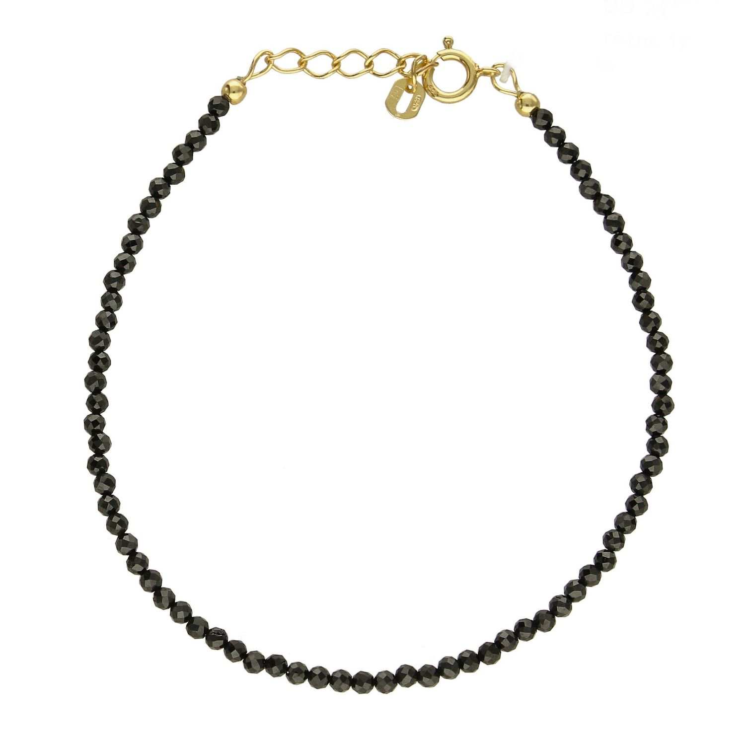 Czarna bransoletka z kamieni naturalnych spinel DIA-BRA-4895-925 (1).jpg