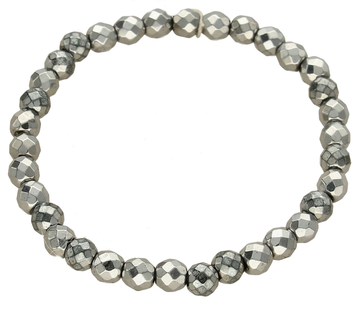 Bransoletka damska koraliki Hematyt DIA-BRA-5641-INNE. Bransoletka na gumce. Bransoletka koraliki. Bransoletka z kamieni naturalnych. Bransoletka z kamieni naturalnych hematytu (1).jpg