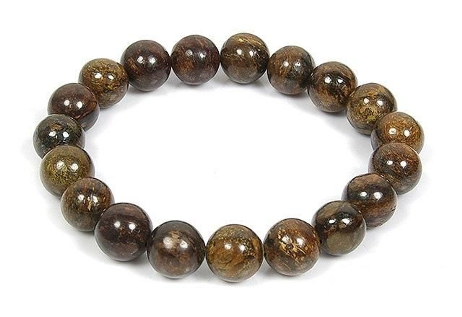 Bransoletka na gumkę Bronzyt DIA-BRA-5650-INNE.jpg