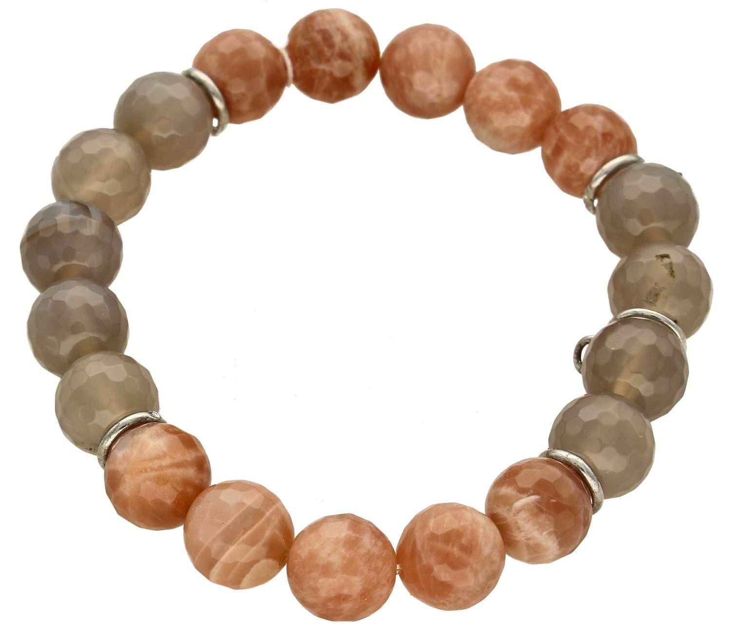 Bransoletka damska koraliki z kamieniem Jadeit DIA-BRA-5663-INNE. Bransoletka z kamieniem Jadeit. Bransoletka z kamieniem naturalnym. Bransoletka koraliki. Oryginalny  pomysł na prezent dla kobiety (1).jpg