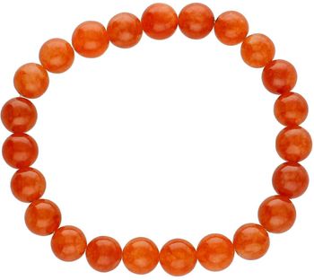 Bransoletka damska z naturalnego jadeitu 8 mm na elastycznej gumce. Obwód 17 cm. Elegancka, wygodna i pełna symboliki – idealna na prezent lub do codziennych stylizacji.1.jpg