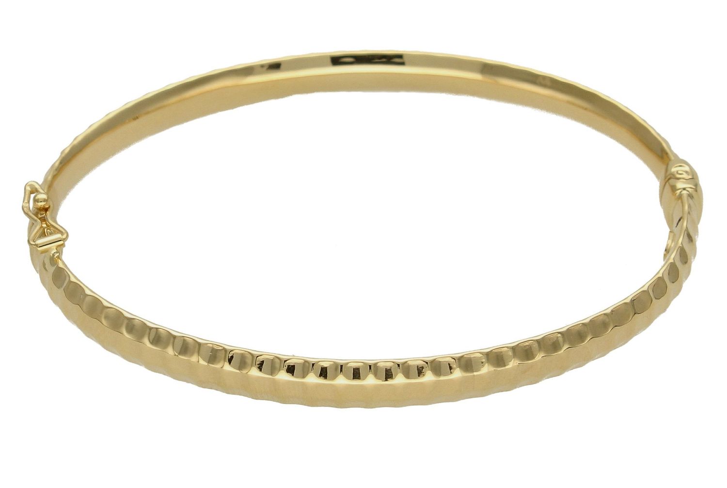 Złota bransoletka sztywna o grawerowanej powierzchni DIA-BRA-7547-585 (2).jpg