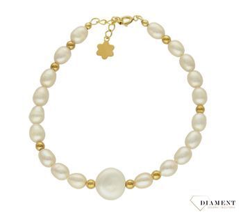 Bransoletka damska z kamieniami naturalnymi. Zastosowane perły oprócz pięknego wyglądu posiadają szereg właściwości. Bransoletki.jpg