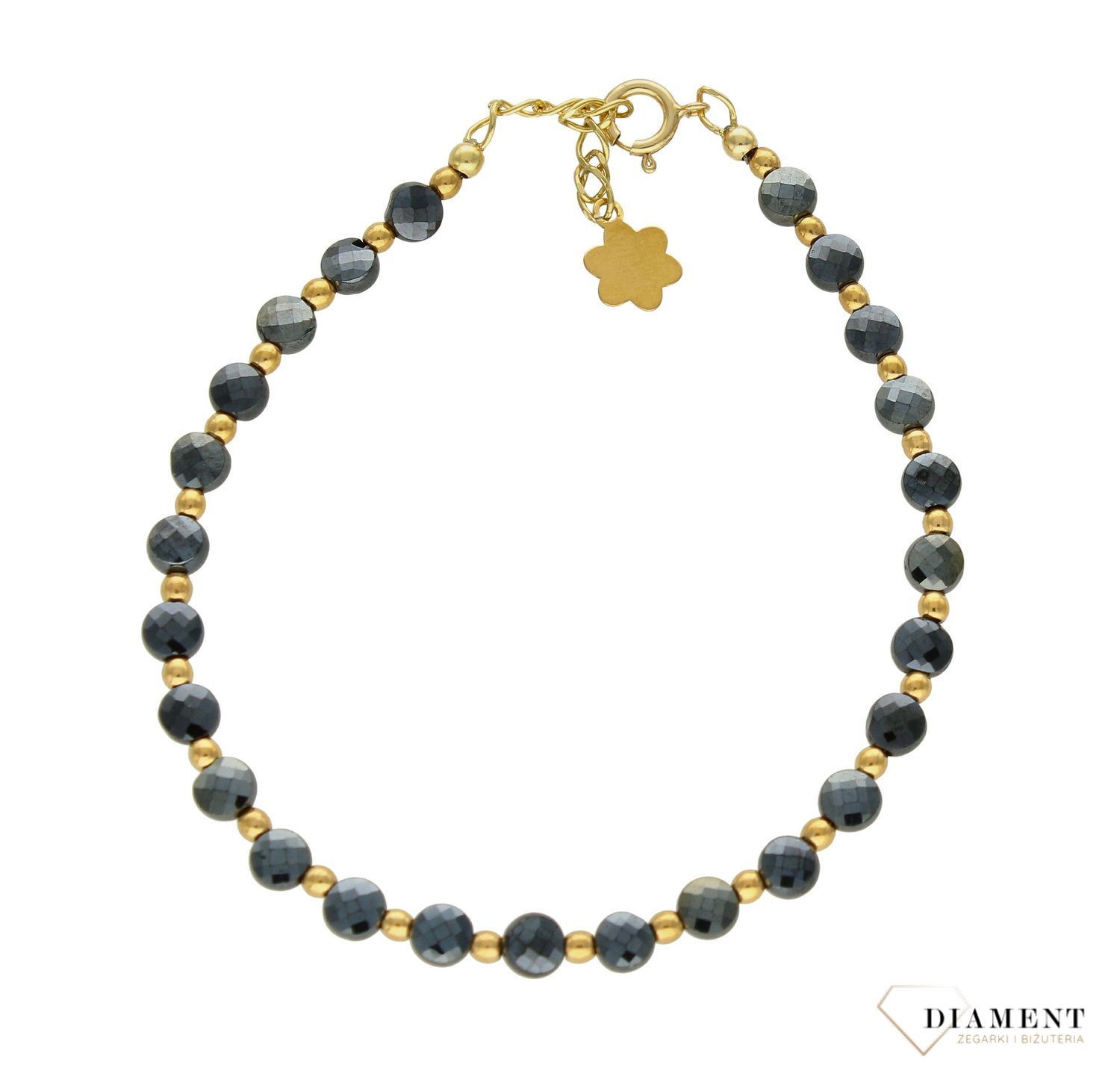 Bransoletka damska kamienie naturalne spinel cejloński DIA-BRA-8110-925.  damska modna bransoletka. Bransoletka influencerek. Bransoletka z kamieniami właściwości. kamienie ochronne. Biżuteria z kamieniami..jpg