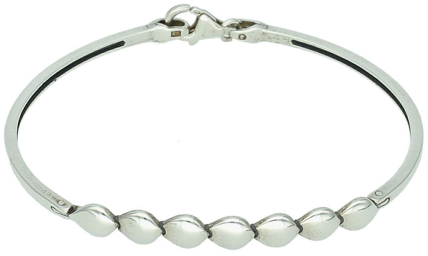 Bransoletka srebrna 925 DIA-BRA-8816-925 – sztywna, z ozdobnym elementem 4,5 × 0,6 cm, obwód 17 cm, zapięcie na karabińczyk, waga 7,35 g. Nowoczesna, elegancka biżuteria dla kobiet (1).jpg