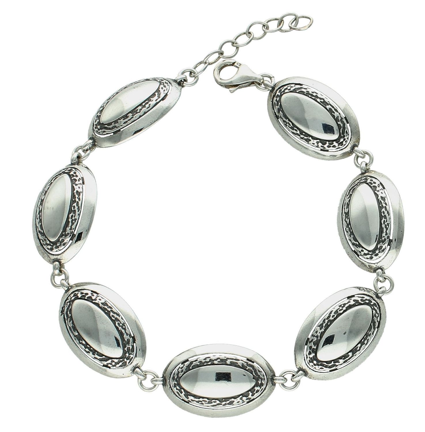 Bransoletka srebrna owalne ogniwa DIA-BRA-8822-925.jpg