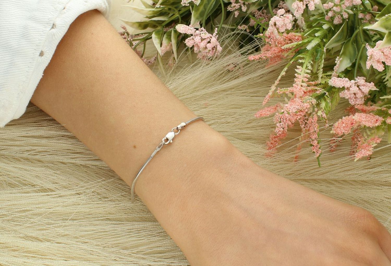 Bransoletka srebrna próba 925 lineczka DIA-BRA-9804-925 1.jpg