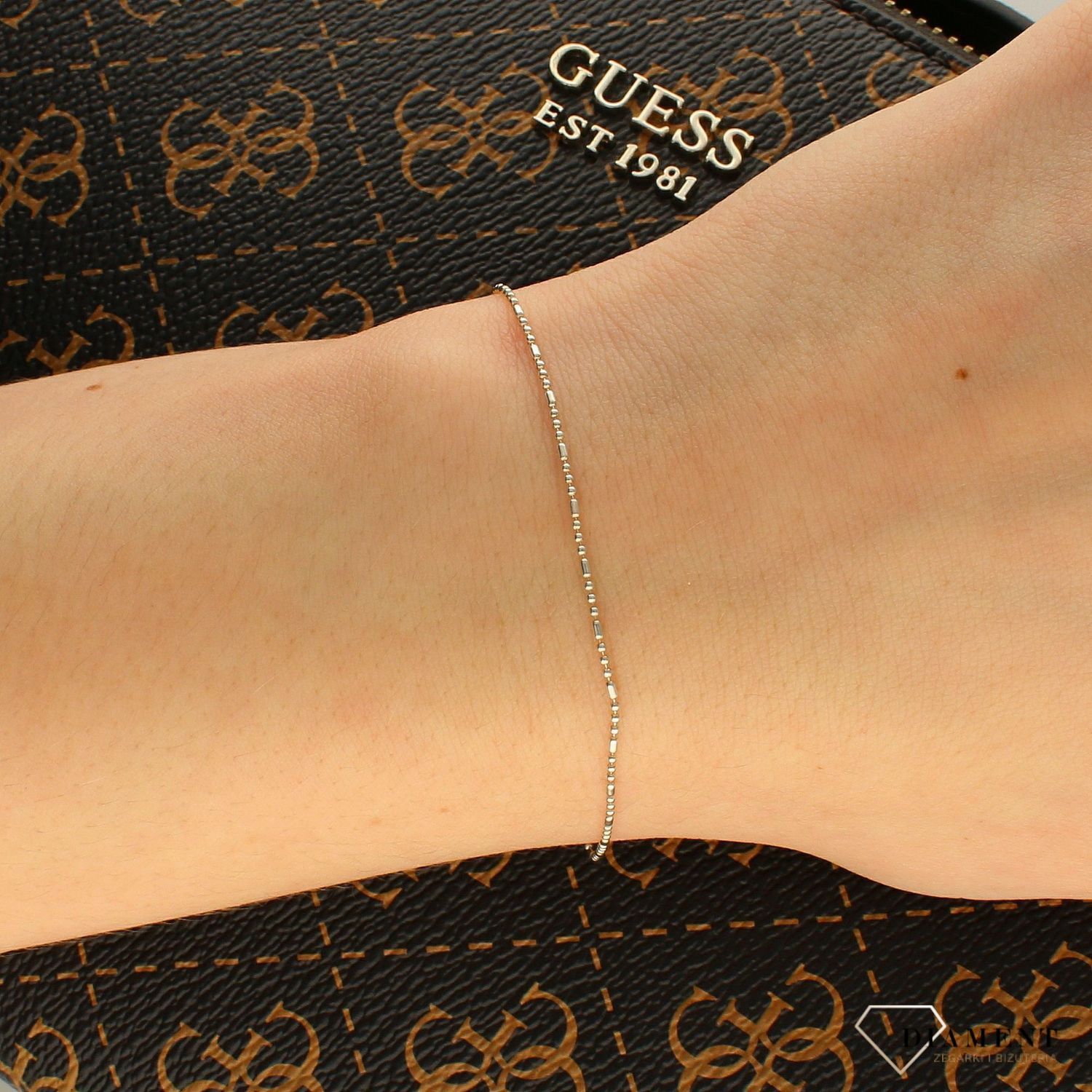 Delikatna srebrna bransoletka z malutkich kuleczek DIA-BRA-APARTI28-925 (2).jpg