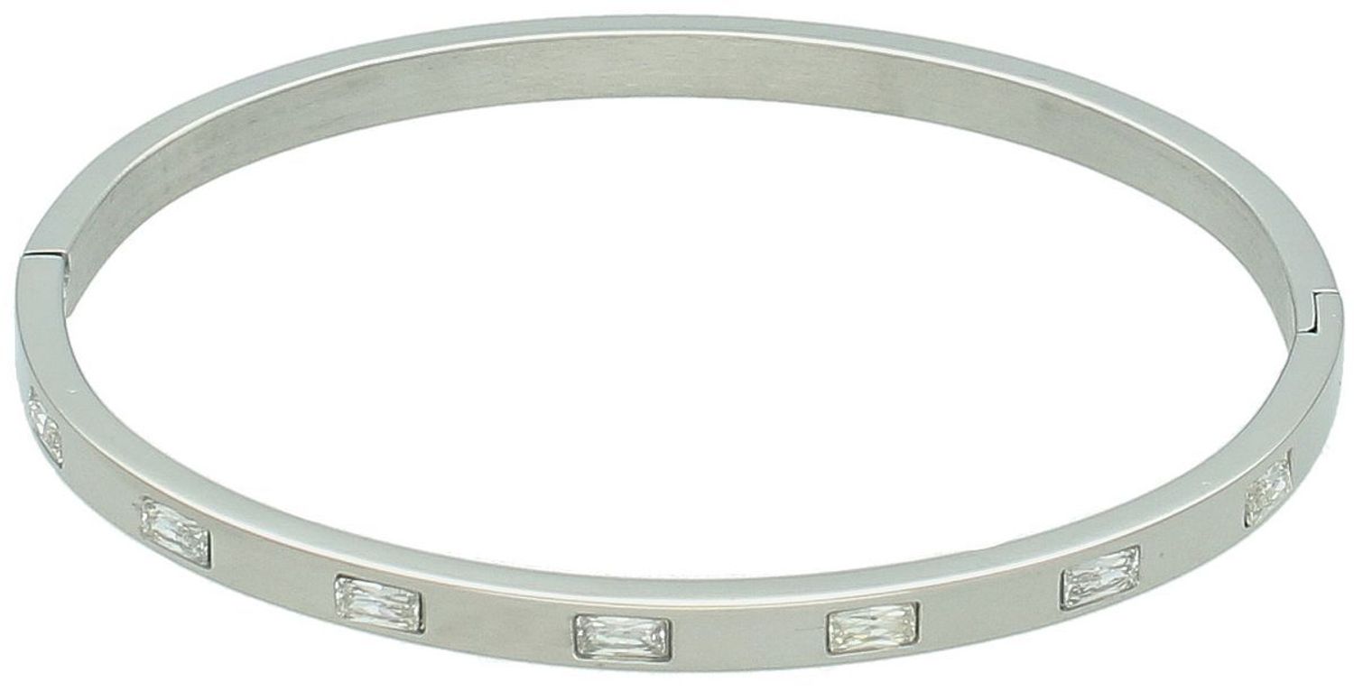 Bransoletka damska sztywna stalowa z cyrkoniami 4 mm, 17 cm  DIA-BRA-B1342739-STAL ....jpg