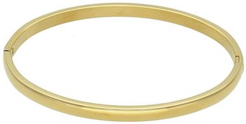 Bransoletka damska stalowa pozłacana owalna 4 mm – zatrzask, 17 cm  DIA-BRA-B1652638-STAL stal.jpg