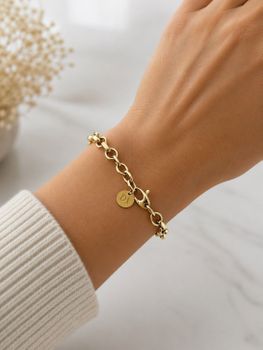 Bransoletka damska DALL’ACQUA GOLD złota 585 – 21 cm zapięcie.jpg