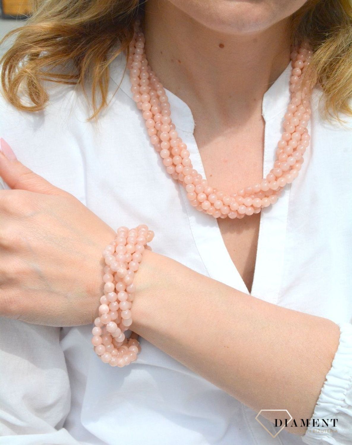 Bransoletka damska kamienie naturalne Jadeit DIA-BRA-JADEIT-STAL (2).jpg