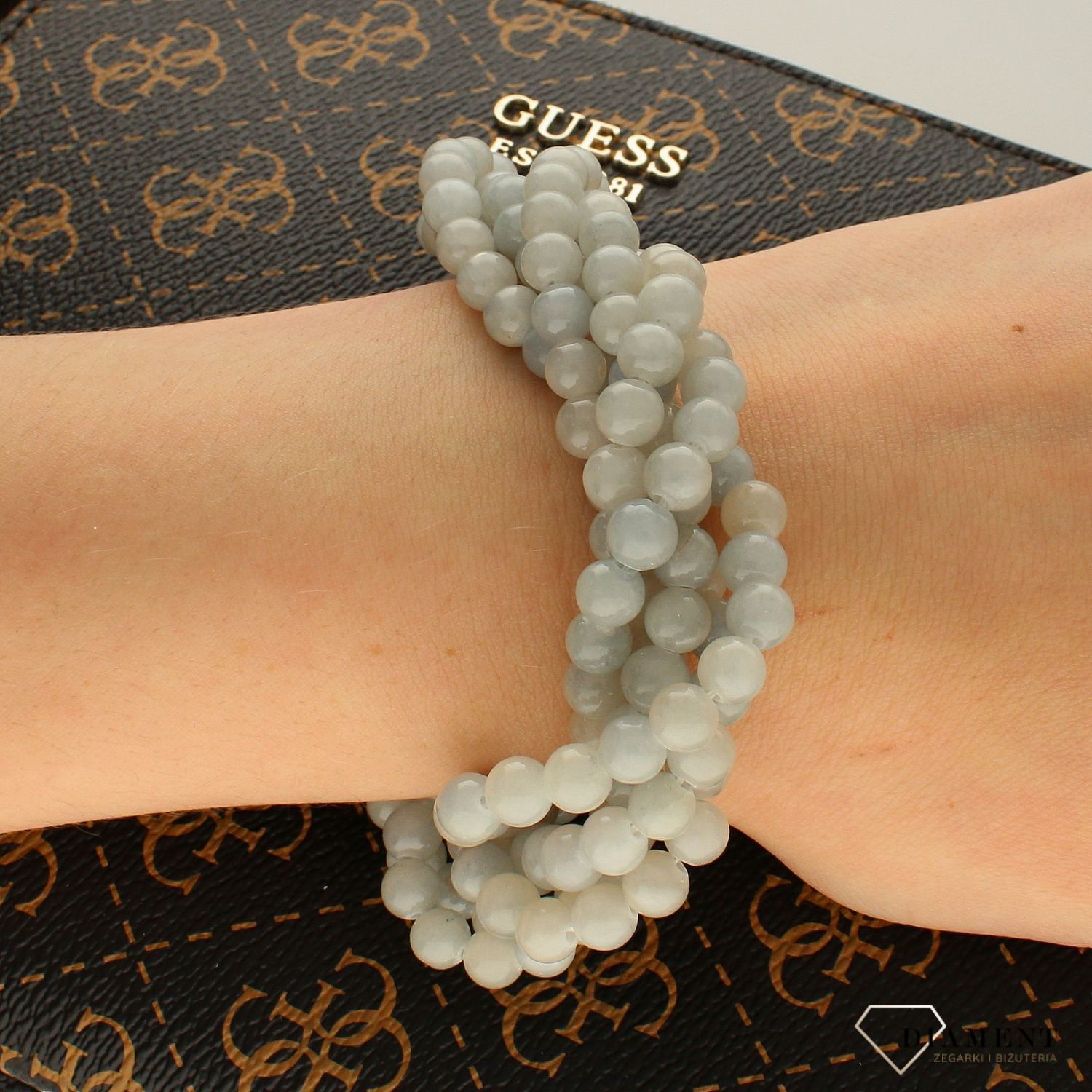 Bransoletka damska kamienie naturalne Jadeit DIA-BRA-JADEIT1-STAL (1).jpg