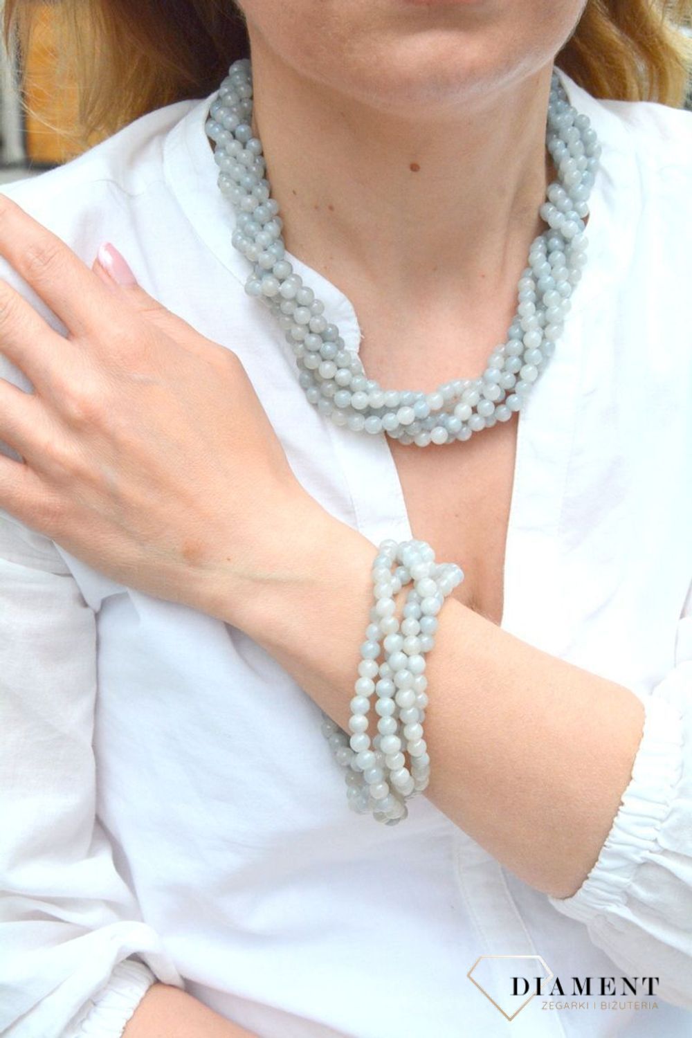 Bransoletka damska kamienie naturalne Jadeit DIA-BRA-JADEIT1-STAL (1).jpg