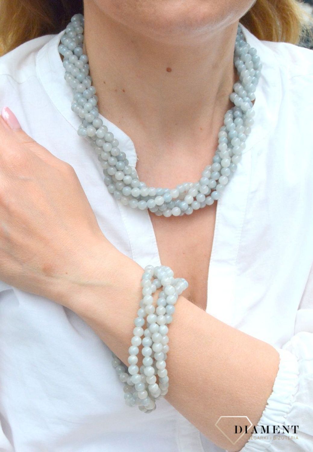 Bransoletka damska kamienie naturalne Jadeit DIA-BRA-JADEIT1-STAL (1).jpg