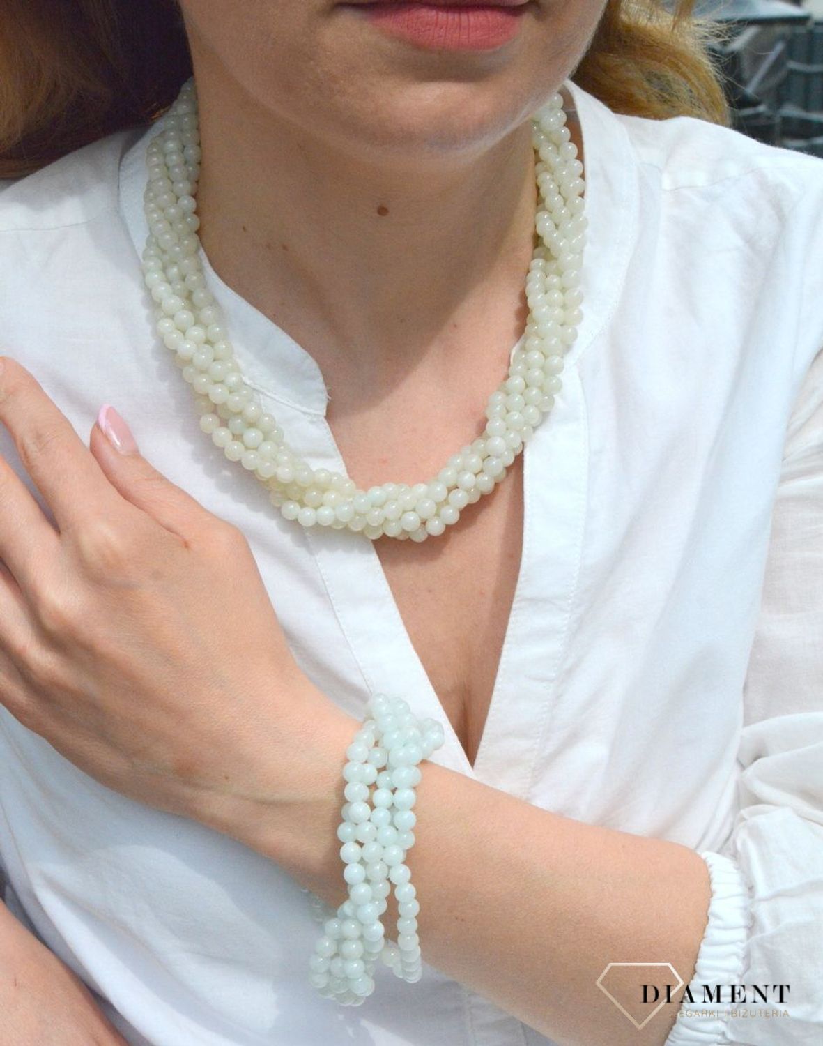 Bransoletka damska kamienie naturalne Jadeit DIA-BRA-JADEIT3-STAL  (1).jpg