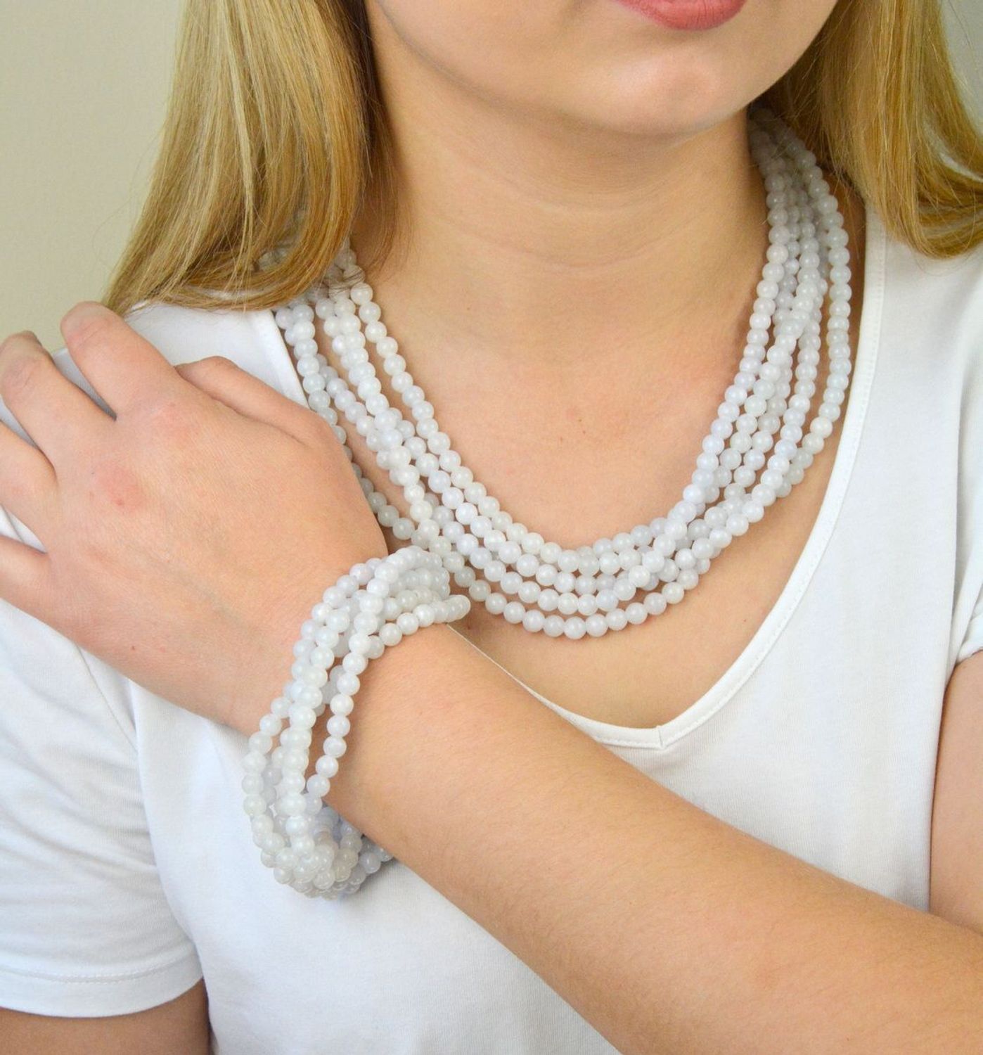 Bransoletka damska kamienie naturalne Jadeit DIA-BRA-JADEIT5-STAL (2).jpg