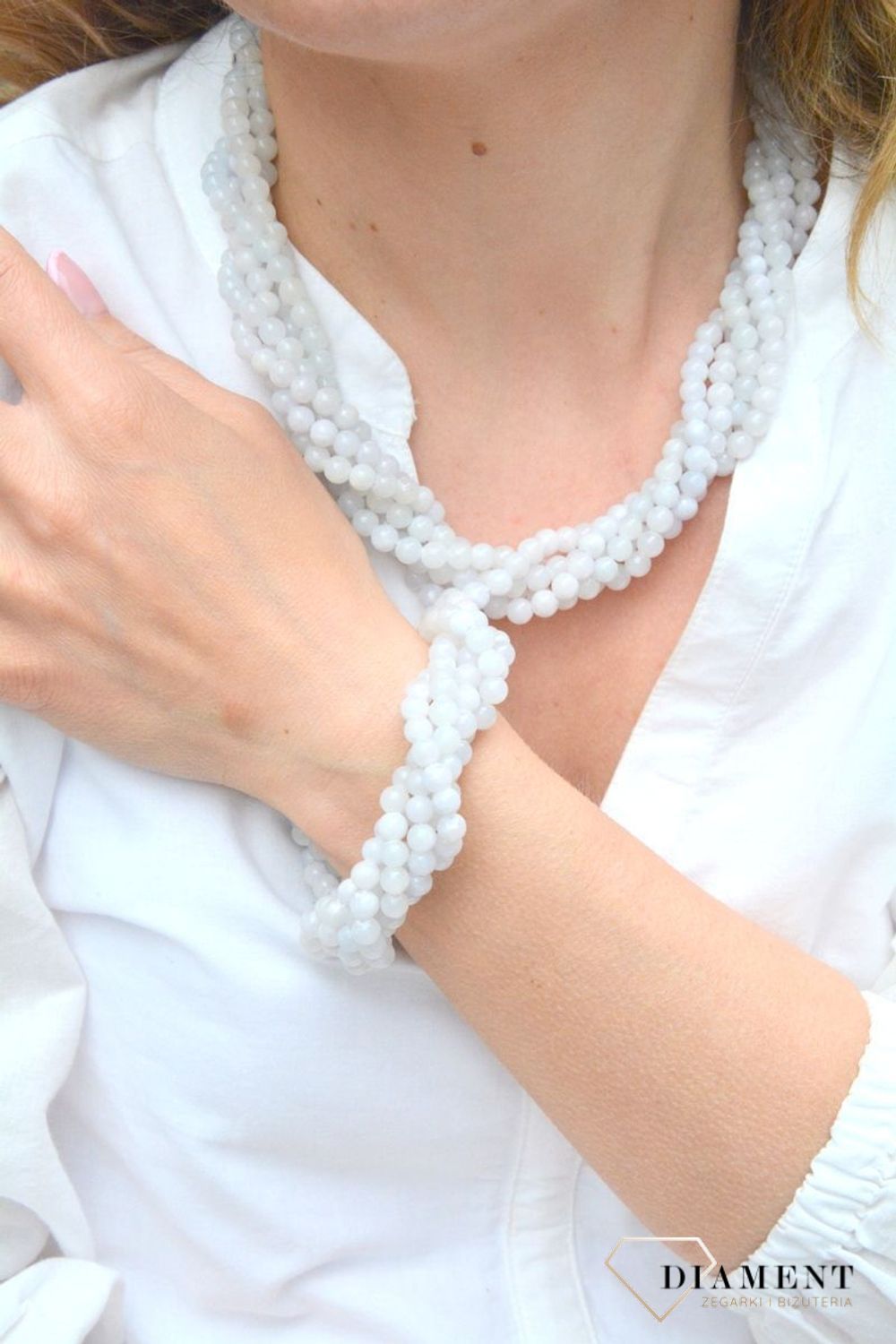 Bransoletka damska kamienie naturalne Jadeit DIA-BRA-JADEIT5-STAL (2).jpg